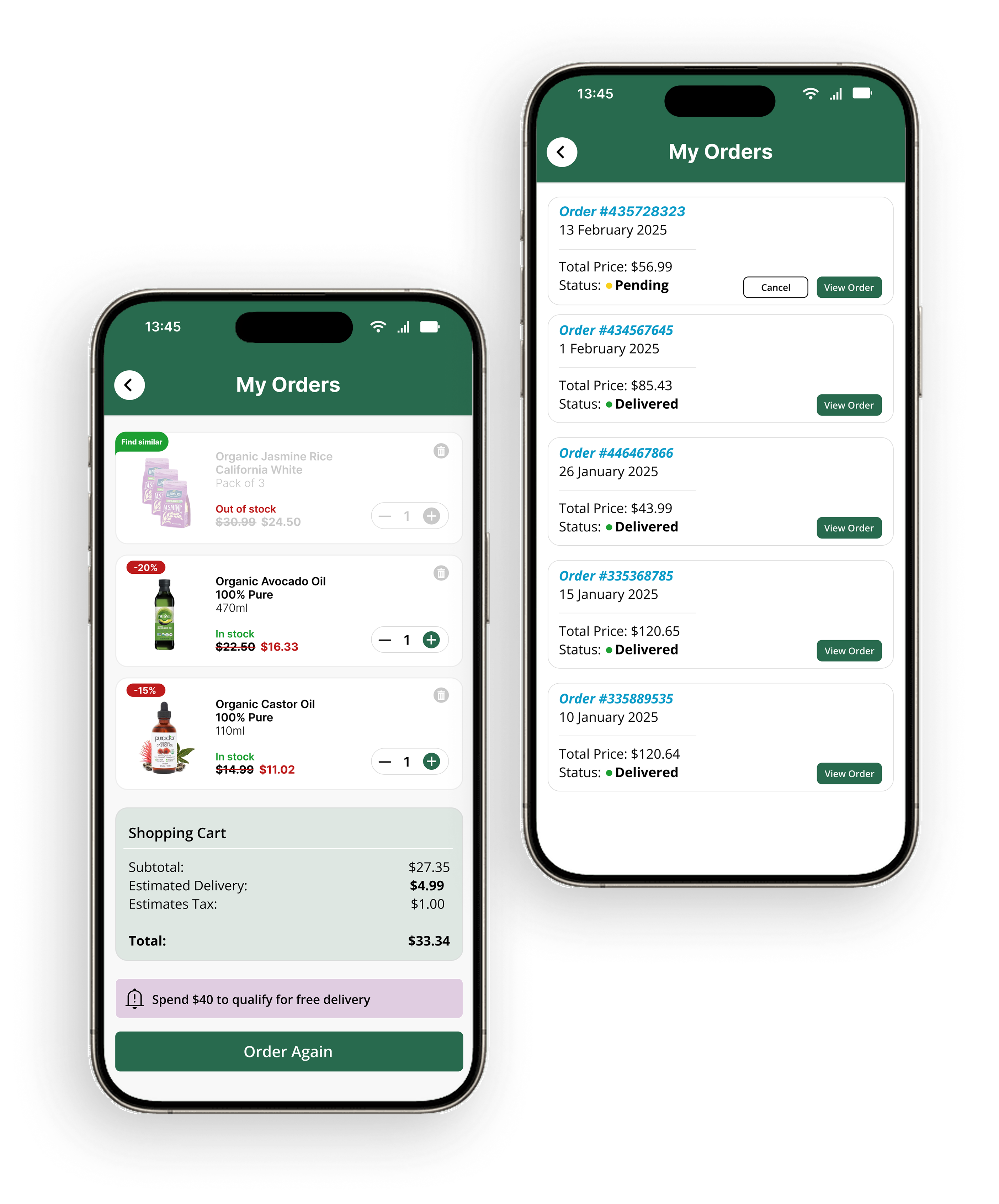 Smart Reordering